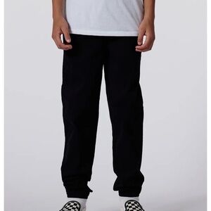 RSQ Boys Twill Jogger Pants XL Black